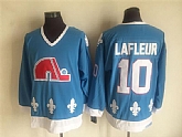 Nordiques 10 Lafleur Light Blue CCM Throwback Jersey,baseball caps,new era cap wholesale,wholesale hats